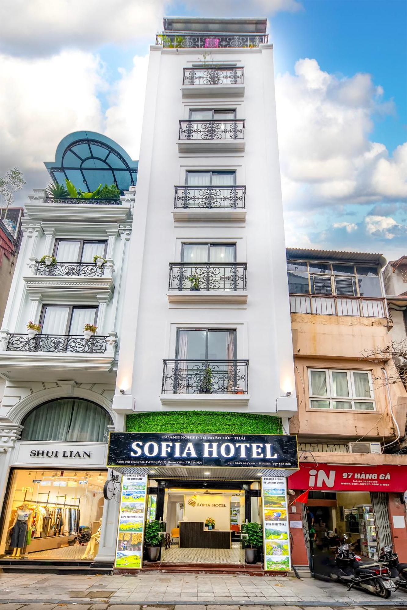 Hanoi Sofia Hotel Bagian luar foto