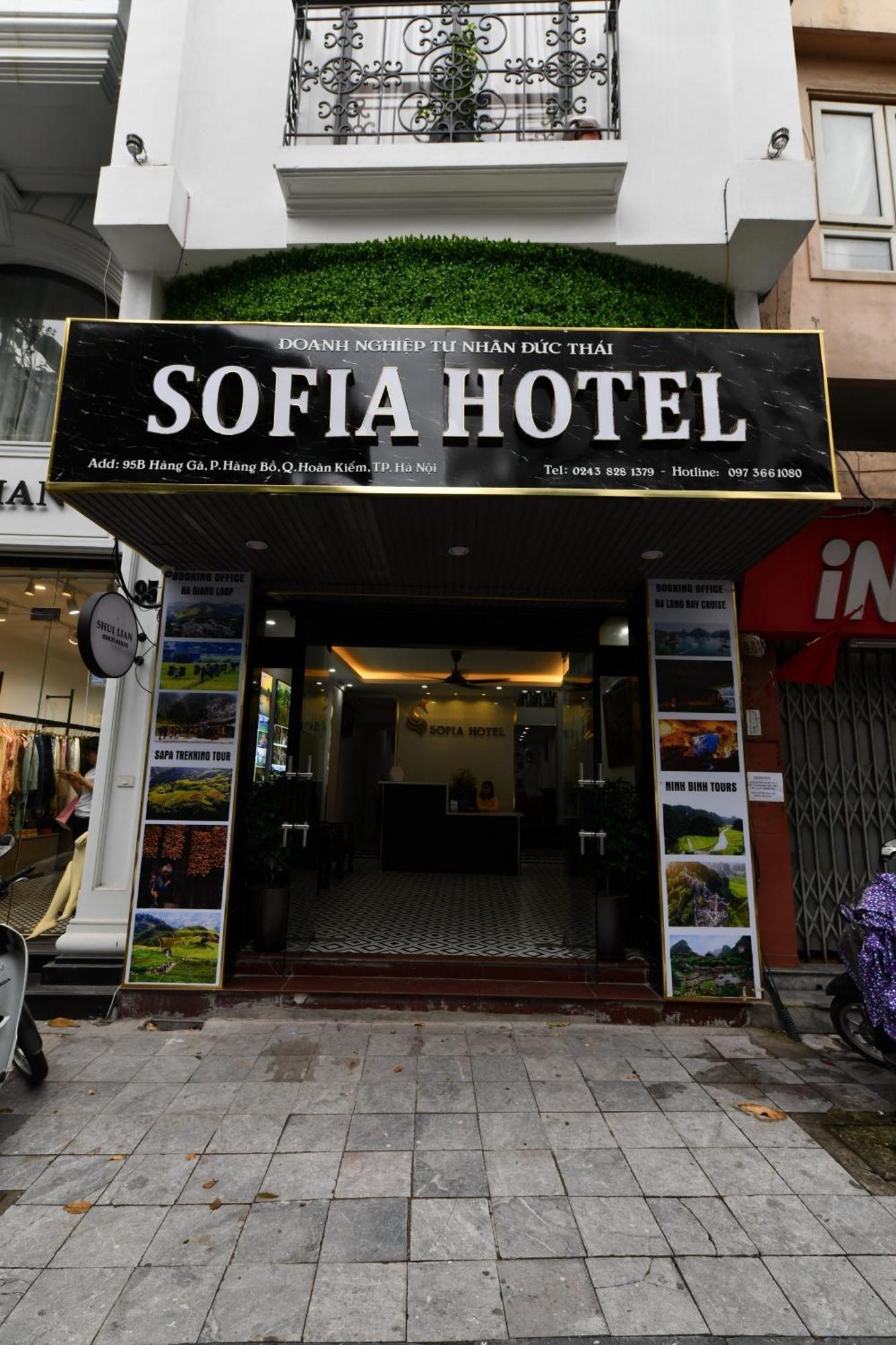 Hanoi Sofia Hotel Bagian luar foto